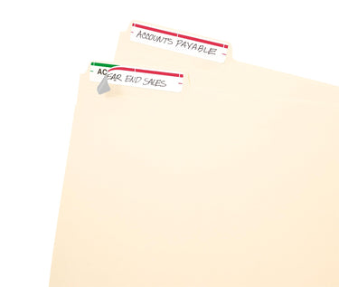 Avery File Folder Labels on 4